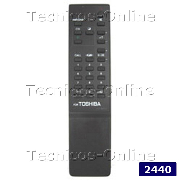 2440 Control Remoto TV TOSHIBA
