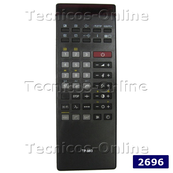 2696 Control Remoto TV TP660 GRUNDIG