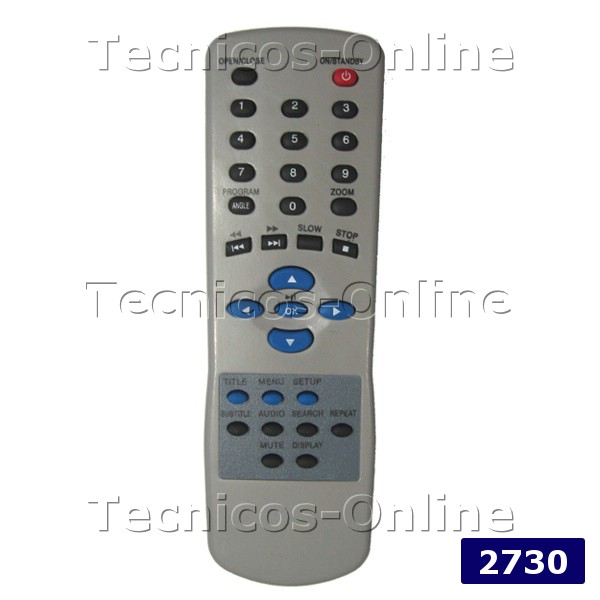 2730 Control Remoto DVD DURABRAND TOP HOUSE
