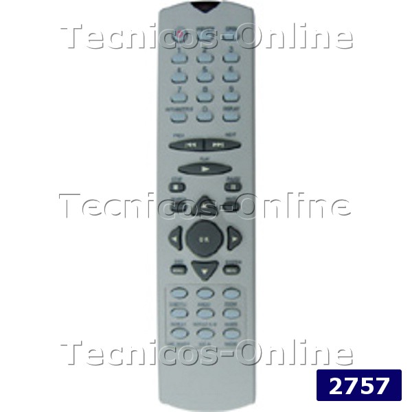 2757 Control Remoto DVD ADMIRAL