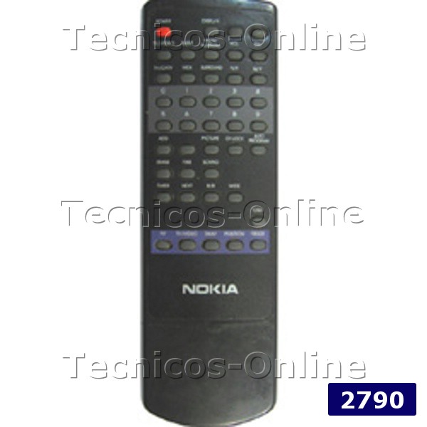 2790 Control Remoto TV NOKIA CON PIP ADMIRAL KIREY