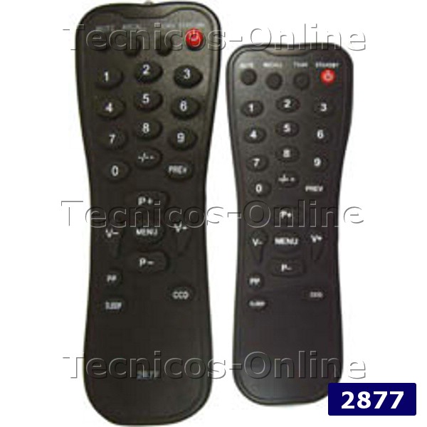 2877 Control Remoto TV CEGESA WINS
