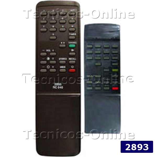 2893 Control Remoto TV RC-646 SANYO