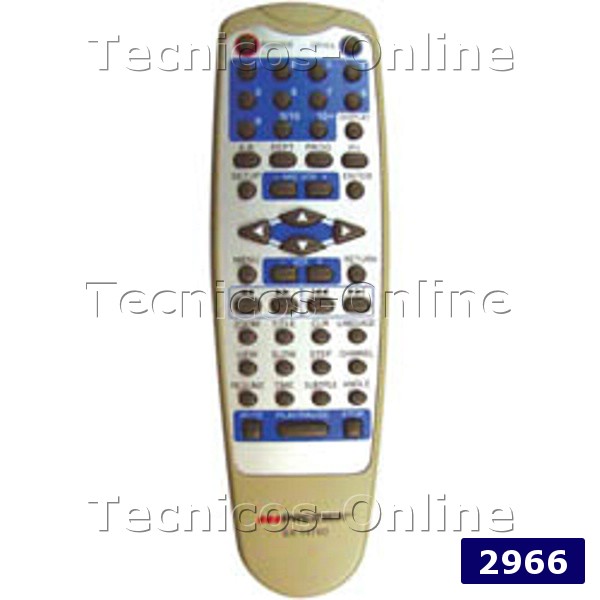 2966 Control Remoto DVD SX-1475D PREMIER SONY DIGITEL