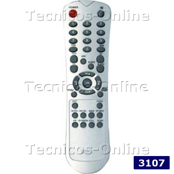 3107 Control Remoto TV LCD JWIN
