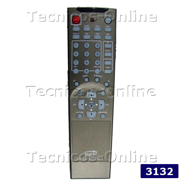 3132 Control Remoto TV LCD BGH