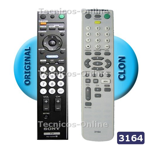 3164 Control Remoto TV LCD RM-YA008 SONY