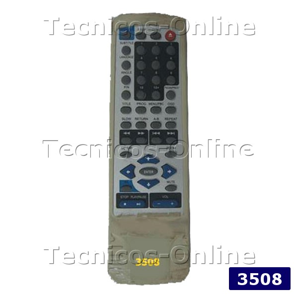 3508 Control Remoto DVD ENCORE