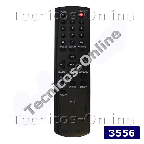 3556 Control Remoto TV RCA