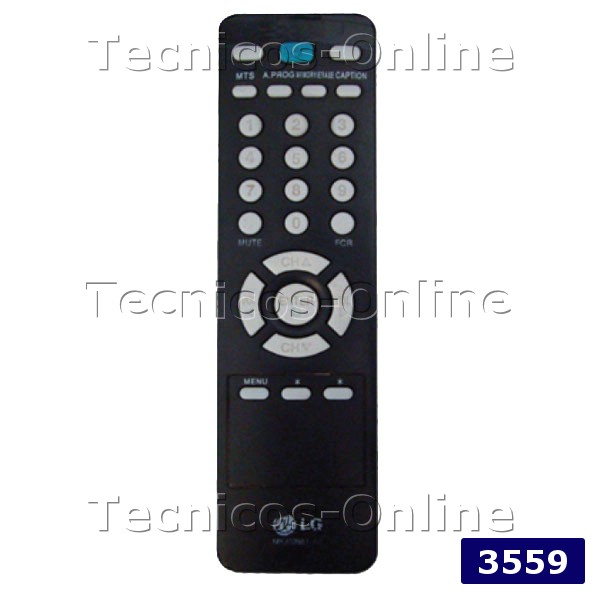3559 Control remoto TV LG