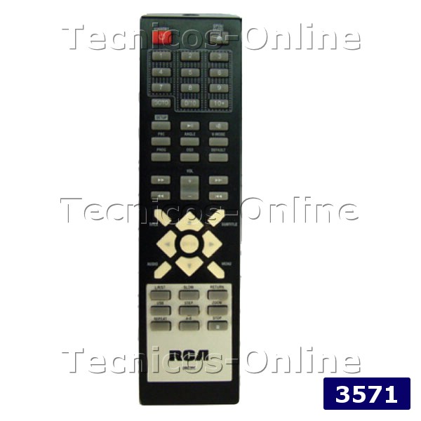 3571 control Remoto DVD DRC300 RCA TCL