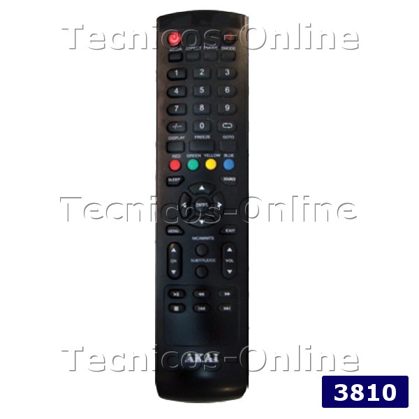 3810 Control Remoto LCD  AKAI