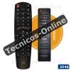 3548 Control Remoto TV LCD HITACHI  CR-788