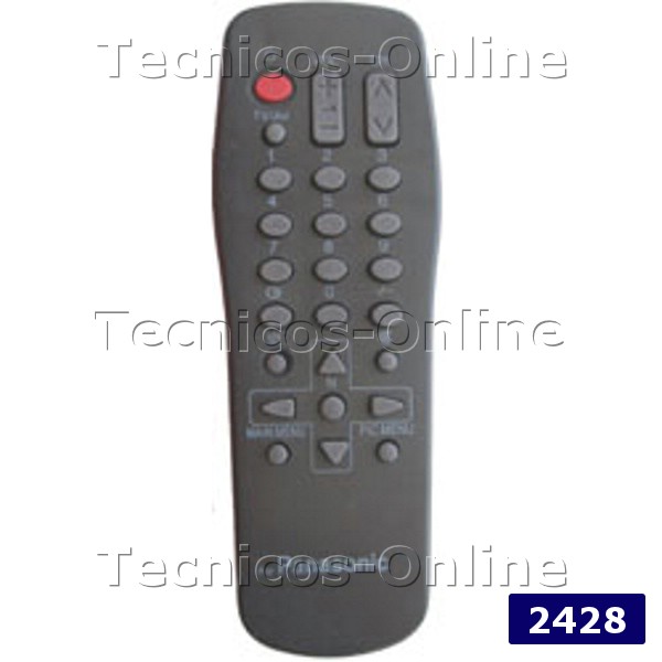 2428 Control Remoto TV PANASONIC SONY