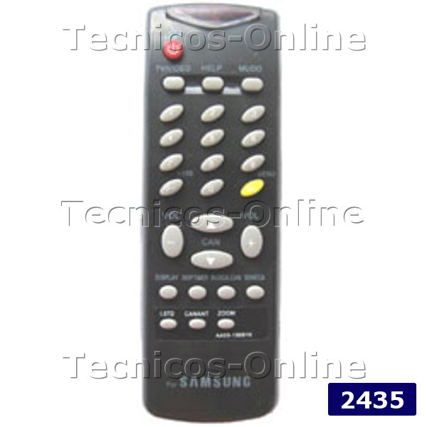 2435 Control Remoto TV NOBLEX SAMSUNG WINCO