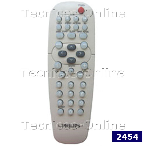 2454 Control Remoto TV PHILIPS WATSON WELFUNG