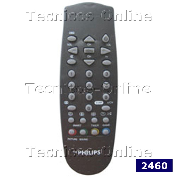 2460 Control Remoto TV PHILIPS