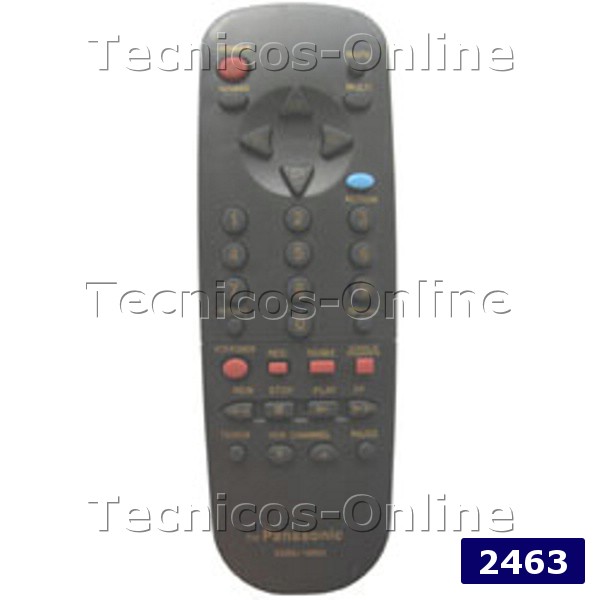 2463 Control Remoto TV EUR511000A PANASONIC
