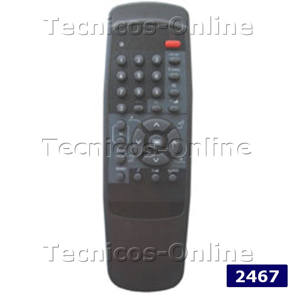2467 Control Remoto TV TK2138 KEN BROWN TALENT TONOMAC