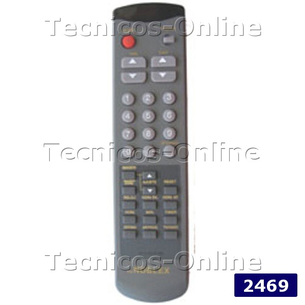 2469 Control Remoto TV NX280 DREAM ITT NOBLEX NOKIA SAMSUNG