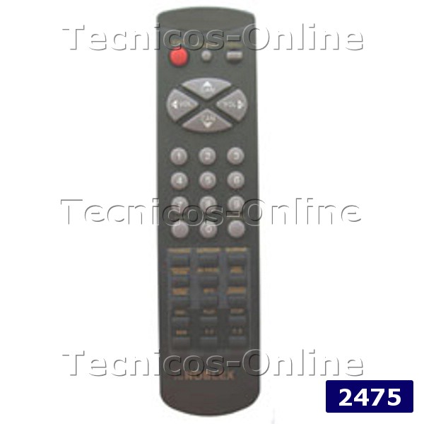2475 Control Remoto TV 3F14-00038-130 GENERAL ELECTRIC NOBLEX