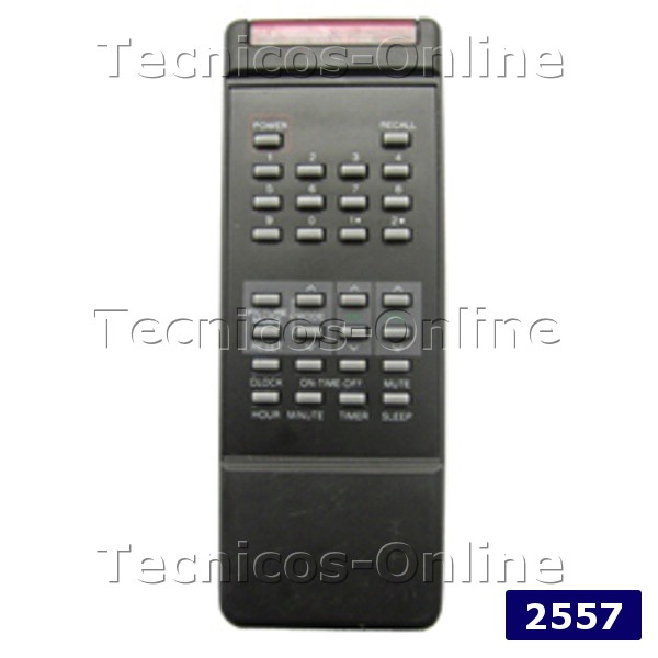 2557 Control Remoto TV AKIO ITT NOKIA DREAN KENIA NOBLEX SAMSUNG
