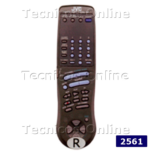 2561 Control Remoto TV RM-C374 RM-C737 JVC