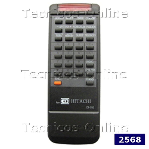 2568 Control Remoto TV CR910 HITACHI