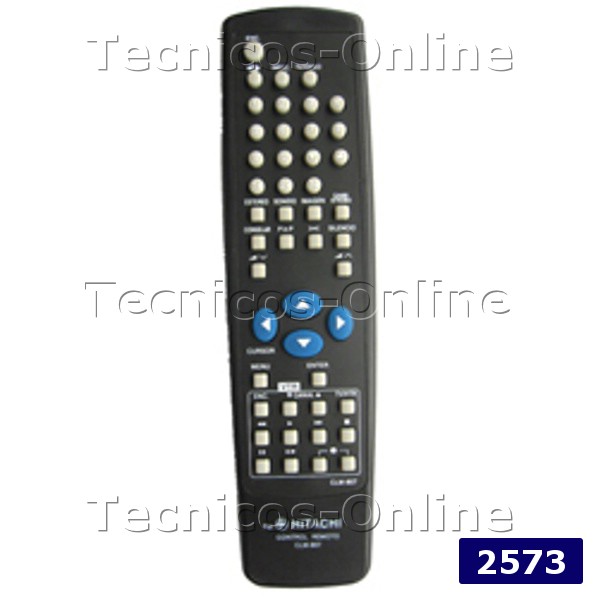 2573 Control Remoto TV HITACHI