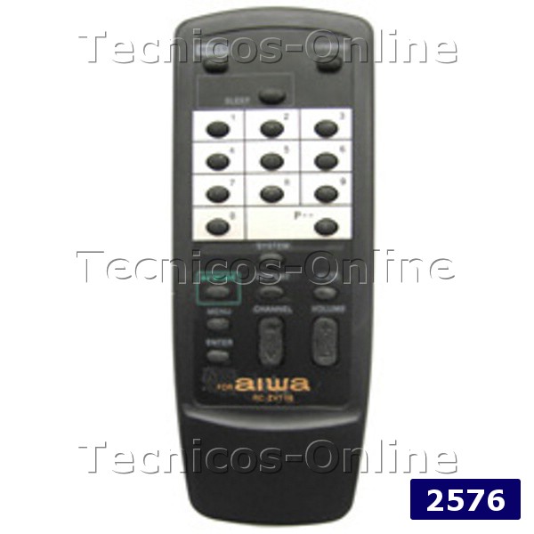 2576 Control Remoto TV AIWA