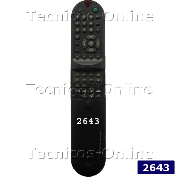 2643 Control Remoto TV FS029 GOLDSTAR LG