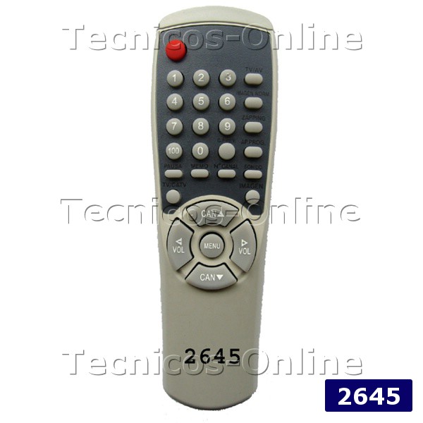 2645 Control Remoto TV NOBLEX