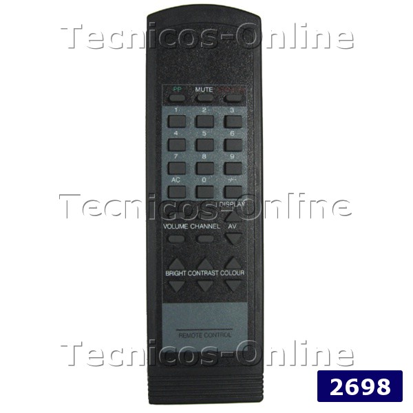 2698 Control Remoto TV PHILIPS TRENDSET
