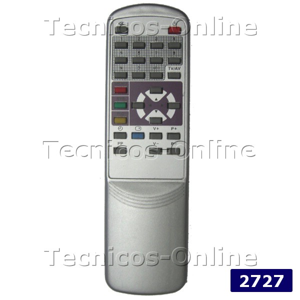 2727 Control Remoto TV DURABRAND TOP HOUSE