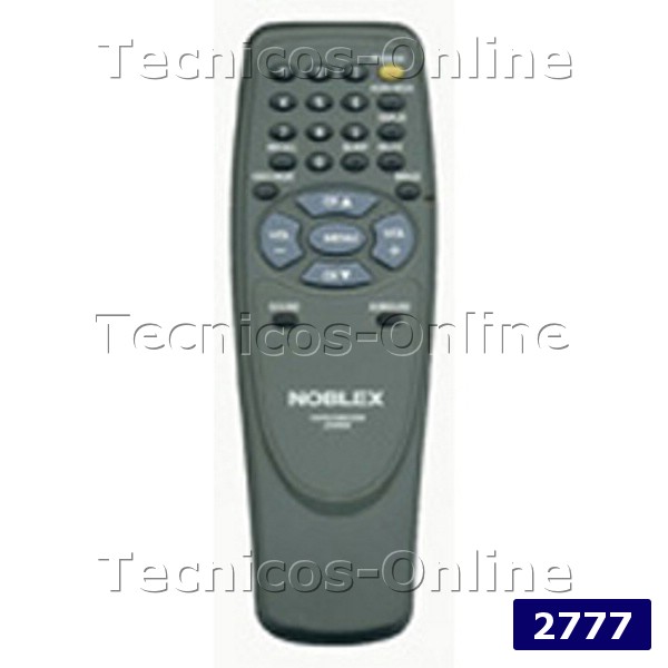 2777 Control remoto TV JXMMA Noblex