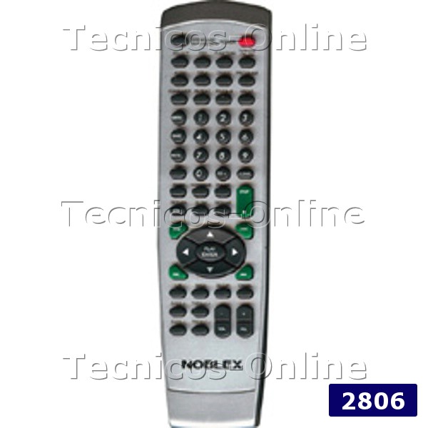2806 Control Remoto DVD NOBLEX