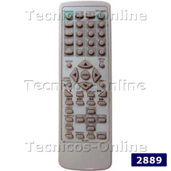 2889 Control Remoto TV RC-207 BLUESKY