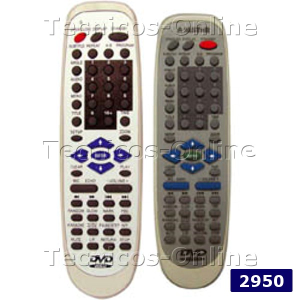 2950 Control Remoto DVD AMSTAR