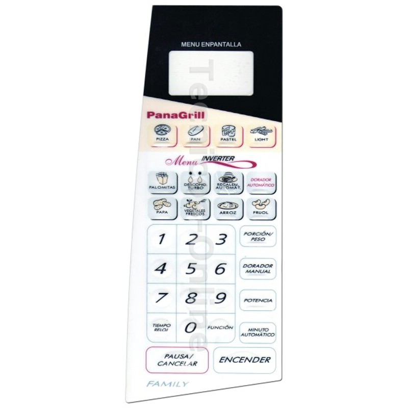 3301 Membrana-Frente de Microondas MD182 PANASONIC BO