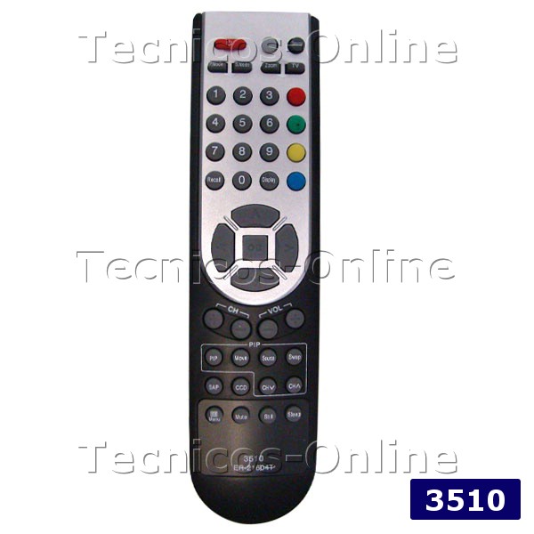 3510 Control Remoto TV TELEFUNKEN