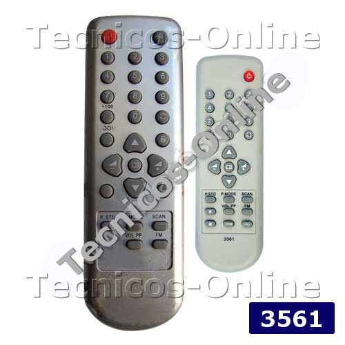 3561 Control Remoto TV VARIOS