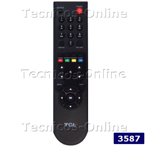 3587 Control Remoto LCD TCL