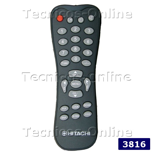 3816 Control Remoto LCD HITACHI
