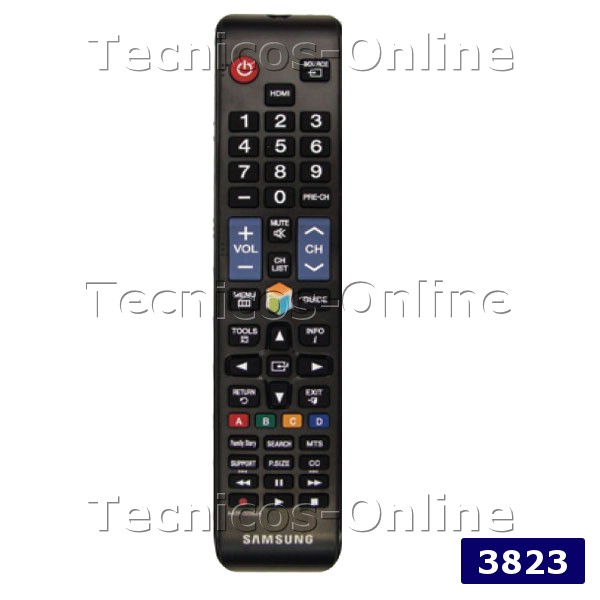 3823 Control Remoto LCD  SAMSUNG AA59-00588A