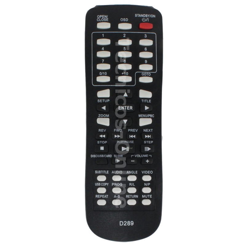 DVD-289 CONTROL REMOTO HITOSHI ORIENT