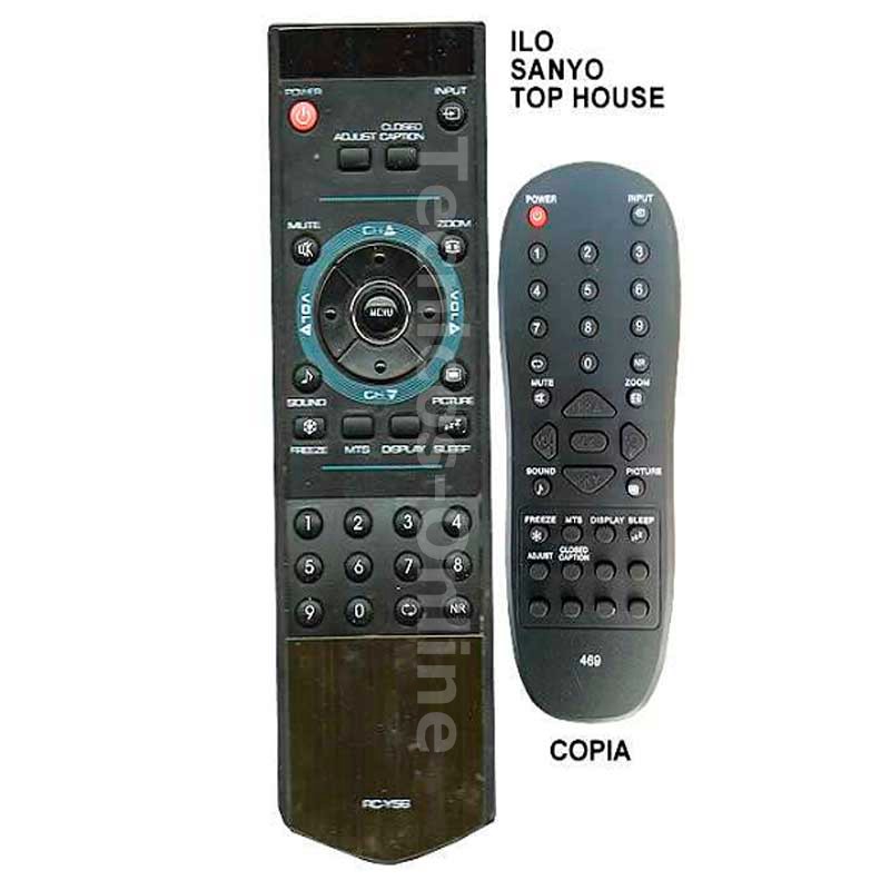 LCD-469 CONTROL REMOTO LCD ILO SANYO TOP HOUSE