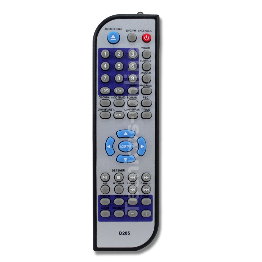 DVD-285 CONTROL REMOTO DVD WINCO
