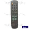 2481 Control remoto TV Admiral Crown Mustang  Noblex Philco